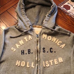 Hollister Zip Up Hoodie